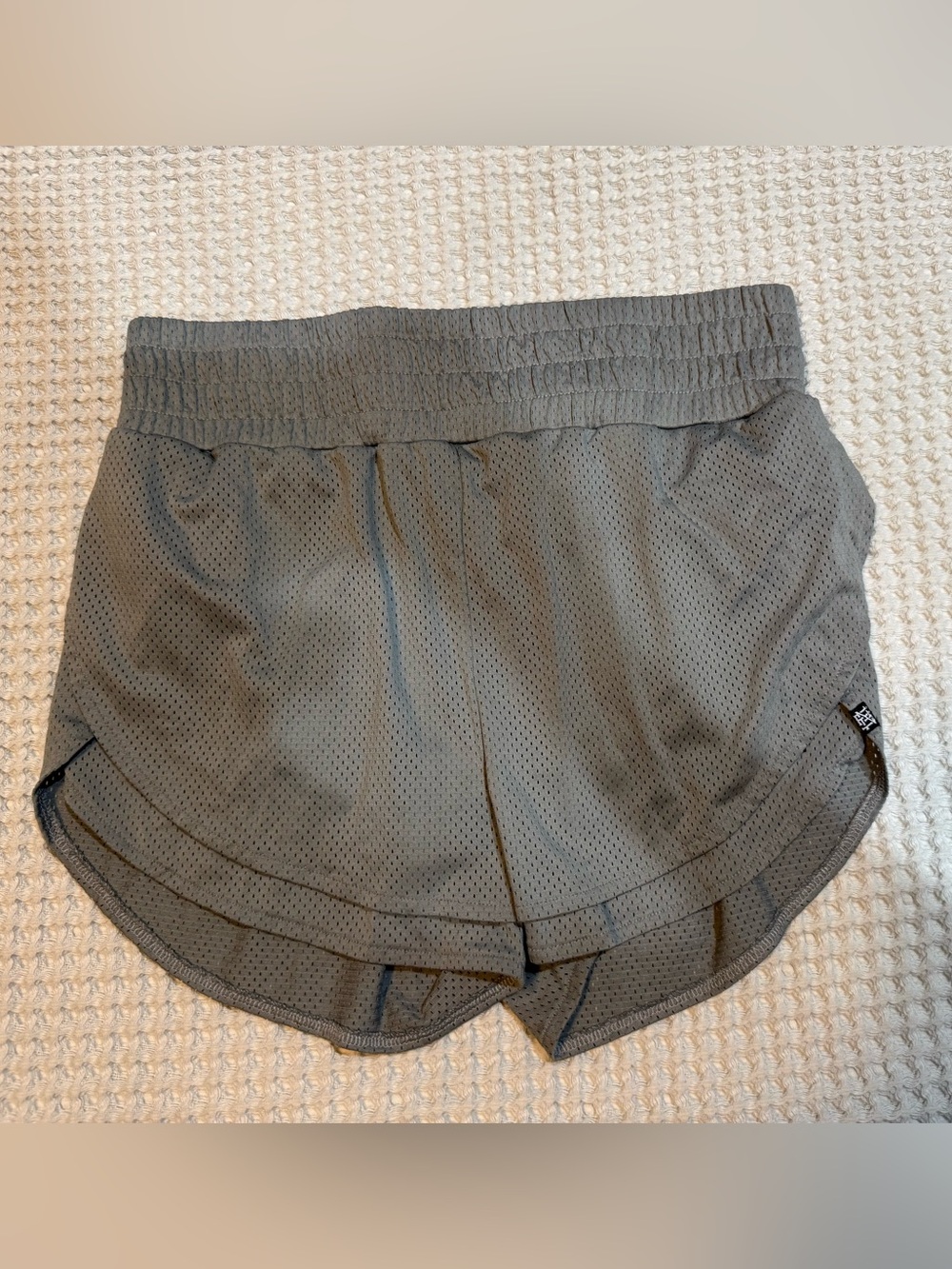 flag nor fail Gray Mesh Athletic Shorts